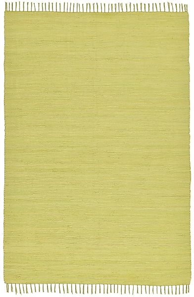THEKO Teppich »Happy Cotton«, rechteckig, 5 mm Höhe, Handweb Teppich, Flach günstig online kaufen