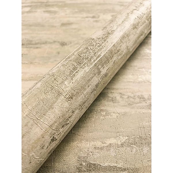 Newroom Vliestapete Murray Creme Uni Modern günstig online kaufen