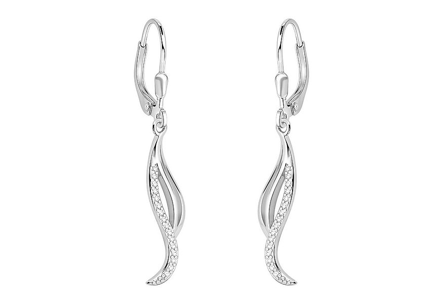Sofia Milani Paar Ohrhänger Gebogen, 925 Silber Damen Schmuck - E2431 günstig online kaufen