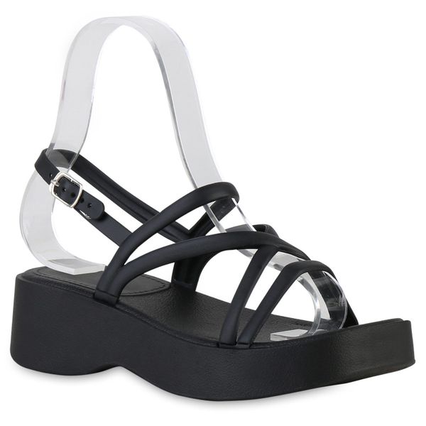 VAN HILL 841596 Plateausandaletten Damen Plateau günstig online kaufen