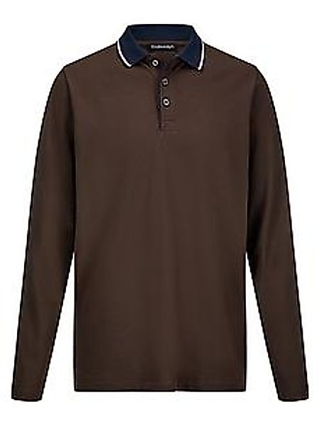 Langarm-Polo-Shirt Louis Sayn braun günstig online kaufen