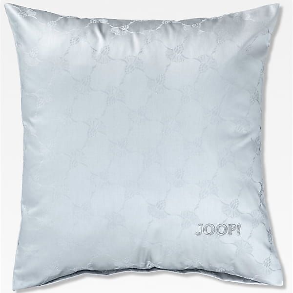 JOOP! Bettwäsche Cornflower 4020 - Farbe: silber - 19 - Nacken-Kissen 40x40 günstig online kaufen