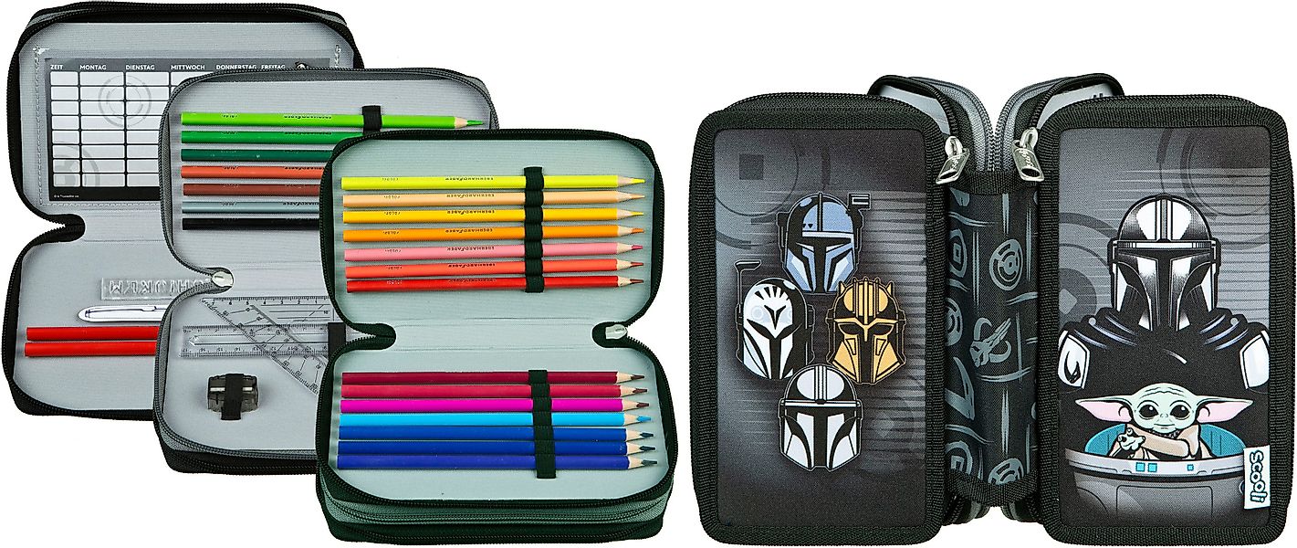 Scooli Federmäppchen Tripledecker, Star Wars, befüllt, günstig online kaufen
