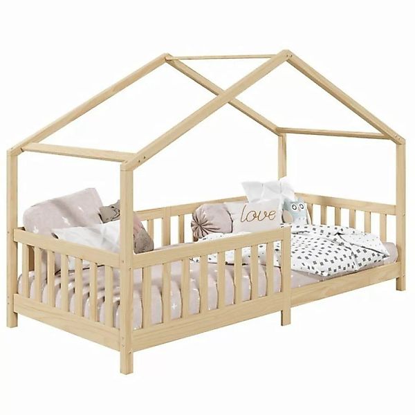 IDIMEX Kinderbett LISAN, Hausbett Tipibett Kinderbett Montessori Bett massi günstig online kaufen
