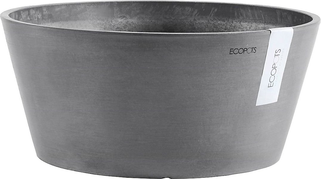 ECOPOTS Blumentopf FRANKFURT Grey, BxTxH: 30,5x30,5x15 cm günstig online kaufen