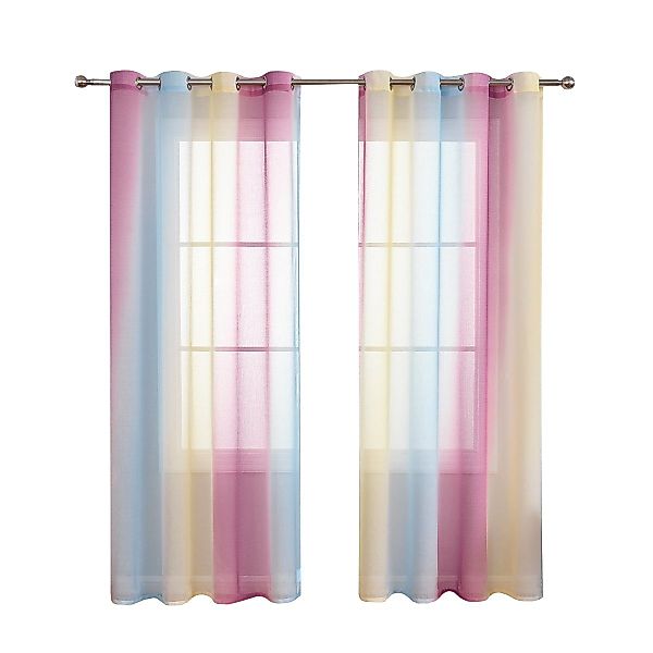 BYSURE Gardine, Ösen (2 St), transparent, günstig online kaufen
