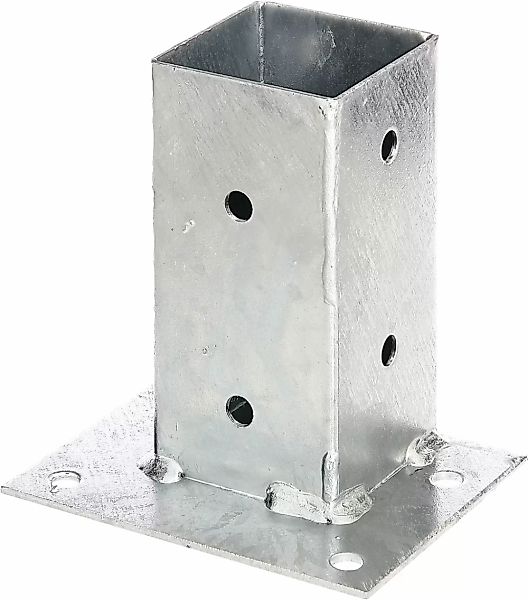 Alberts Aufschraubhülse, (Set, 2 St.), feuerverzinkt, 71 x 71 mm günstig online kaufen