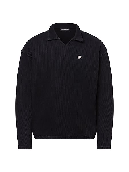 PEGADOR Langarmshirt Beldon Collar Rib günstig online kaufen