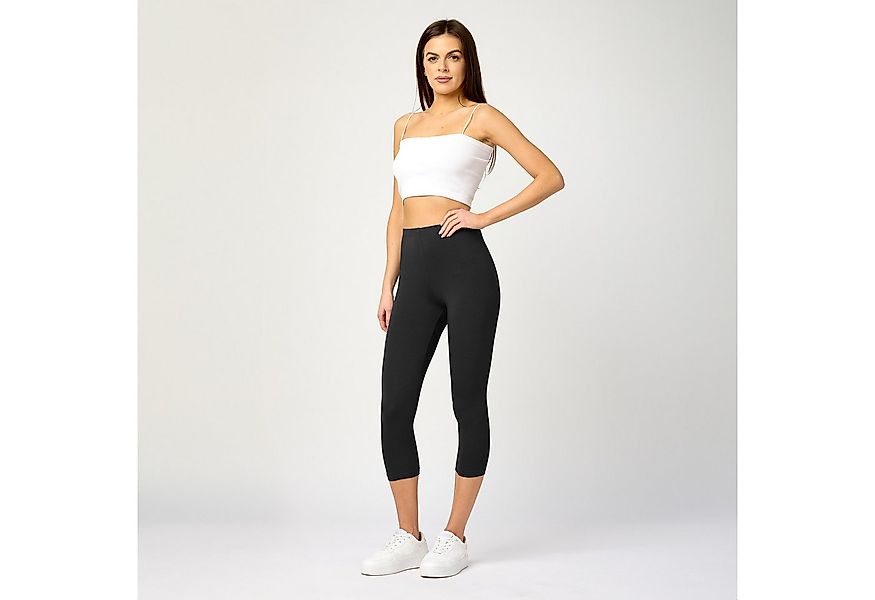 Merry Style Leggings Damen Caprihose 3/4 Hose MS10-144 (1-tlg) aus Viskose günstig online kaufen