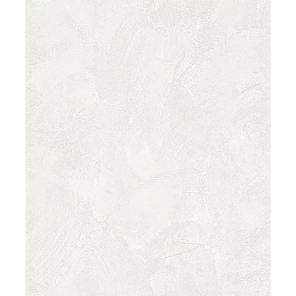 Marburg Vliestapete Struktur Wischmuster Weiß 10,05 m x 0,53 m FSC® günstig online kaufen