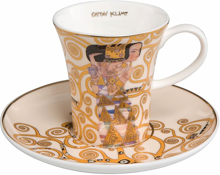 Goebel Espressotasse "Die Erwartung" von Gustav Klimt günstig online kaufen