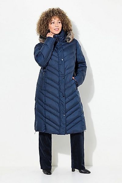 Ulla Popken Wintermantel Puffer-Mantel Kapuze abnehmbar Stehkragen günstig online kaufen