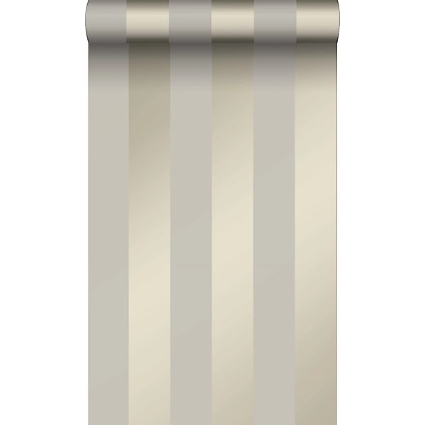 Origin Wallcoverings Tapete Streifen Taupe 53 cm x 10,05 m 326111 günstig online kaufen