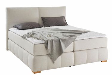 Home affaire Boxspringbett "Wehma" inkl. Topper in 3 verschiedenen Matratze günstig online kaufen