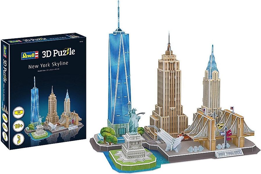 Revell® 3D-Puzzle New York Skyline, 123 Puzzleteile günstig online kaufen