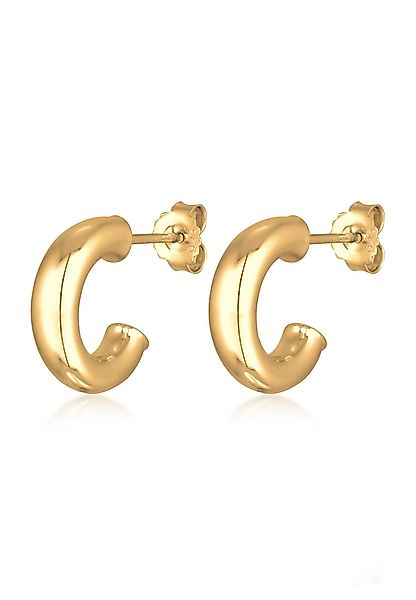 Elli Paar Ohrstecker Creolen Ohrstecker Halbcreolen günstig online kaufen