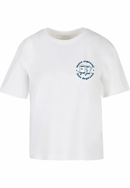 Miss Tee T-Shirt "Miss Tee Damen Daily Espresso Tee" 1 Stk. tlg. günstig online kaufen