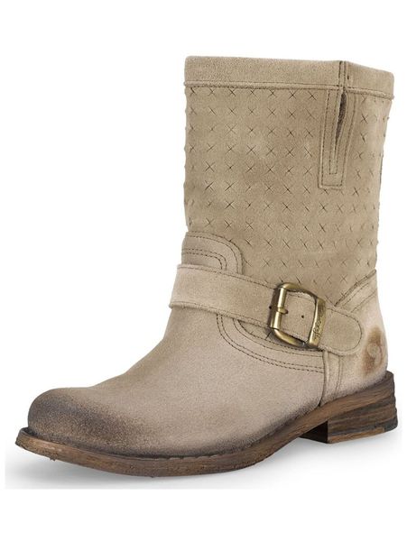Felmini Stiefelette Veloursleder . Ankleboots günstig online kaufen