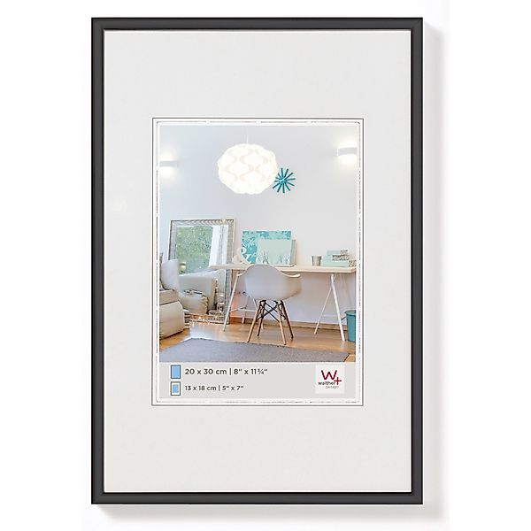 walther design New Lifestyle Kunststoff Bilderrahmen 42x59,4 cm KV426B günstig online kaufen