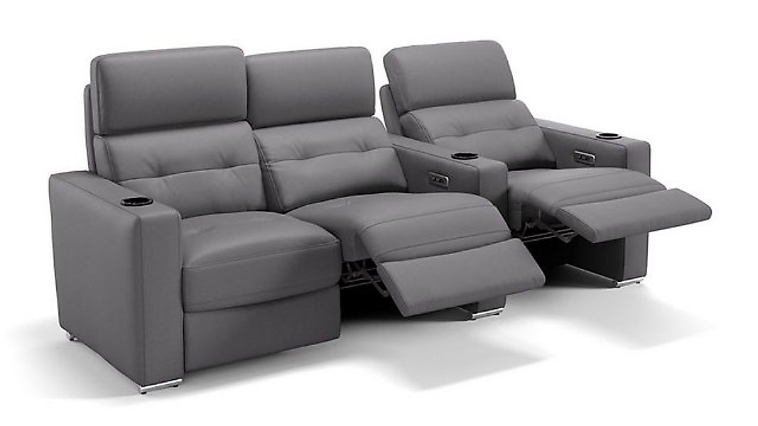 Sofanella 3-Sitzer Leder BARI, Relaxcouch, Designersofa, Designer Sofa, 3er günstig online kaufen