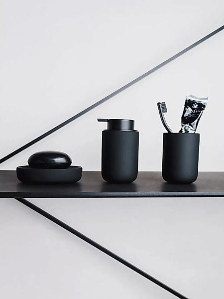 Möve WC-Garnitur Toilettenbürste Black Velvet, Keramik günstig online kaufen