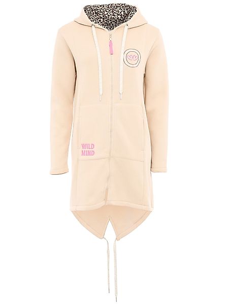 Zwillingsherz Kapuzensweatjacke Zwillingsherz Hoodiemantel "Wild Strong günstig online kaufen