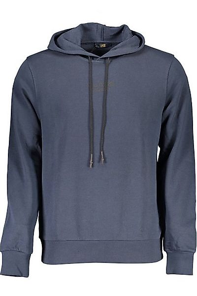 Cavalli Class Sweatshirt Herren Sweatshirt Blau - Langarm Kapuzenpullover günstig online kaufen