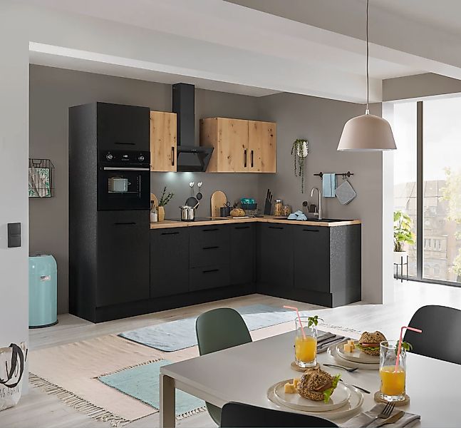 BASIC by Balculina Winkelküche »Turin« Stellbreite 270x175 cm, wahlweise mi günstig online kaufen