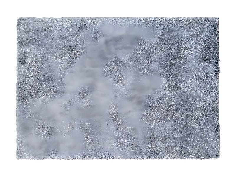 Hochflorteppich - 160 x 230 cm - Silberfarben - GLITTER günstig online kaufen