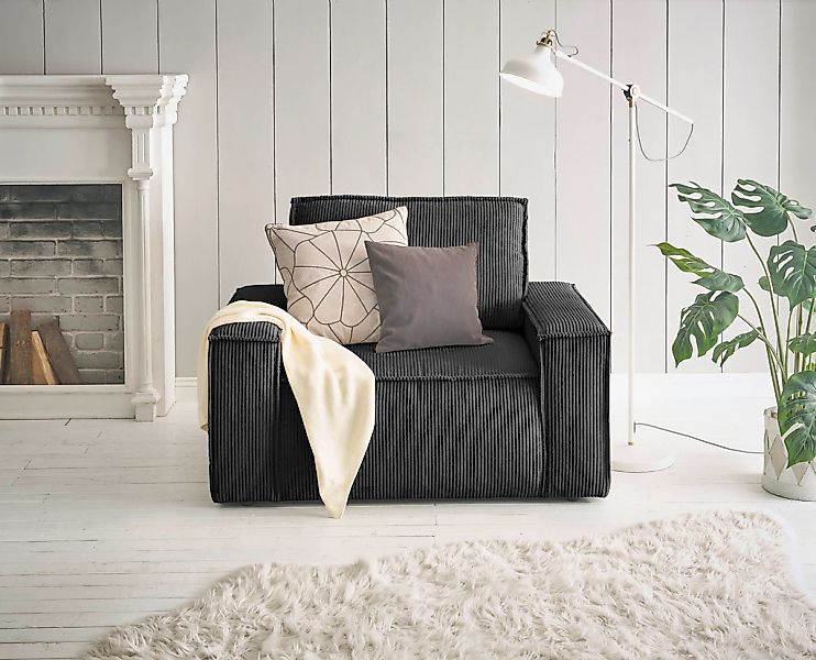 Home affaire Sessel "SHERWOOD, Love-Seat in 3 Stoffarten verfügbar" passend günstig online kaufen