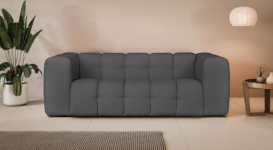 LeGer Home by Lena Gercke 3-Sitzer "TALISHA Designersofa, moderne Steppung, günstig online kaufen
