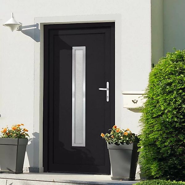 vidaXL Haustür Haustür Anthrazit 98x190 cm günstig online kaufen