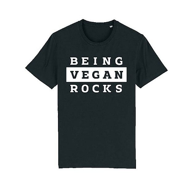 Being Vegan Rocks - Unisex T-shirt günstig online kaufen