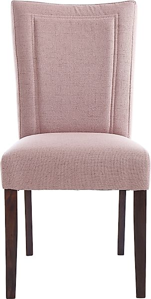 Home affaire Esszimmerstuhl "Zena", (Set), 2 St., Microfaser, Gestell aus M günstig online kaufen