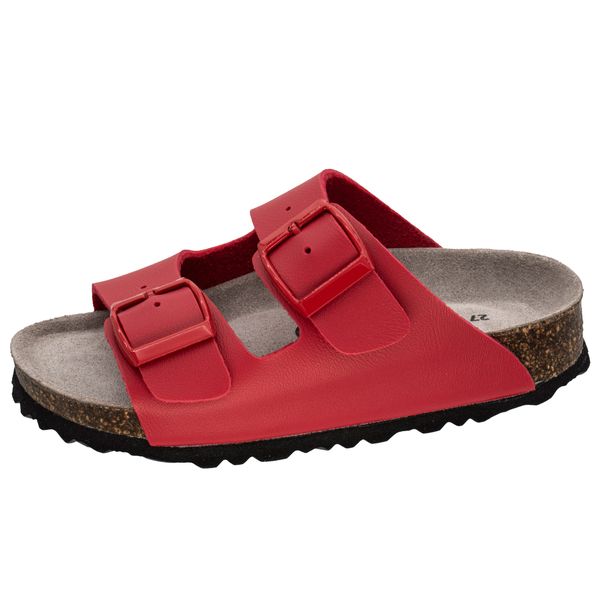Fischer-Markenschuh Hawaii Pantolette aus Vegano (Lederimitat), günstig online kaufen
