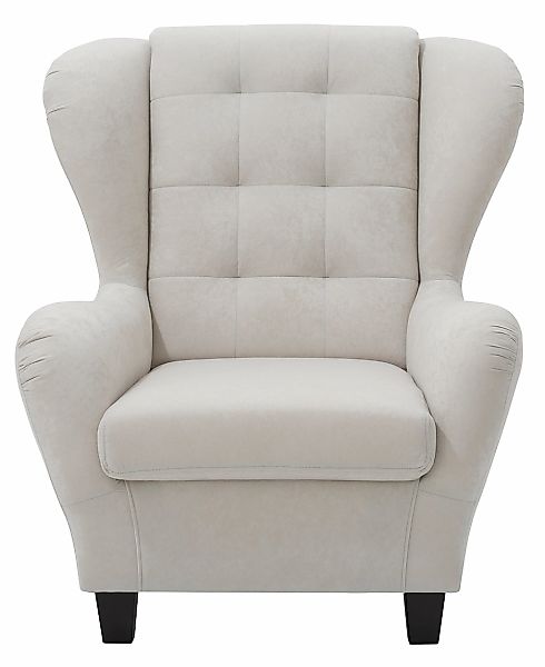 Home affaire Ohrensessel "Alexander", incl. Hocker, mit Steppung, in vielen günstig online kaufen