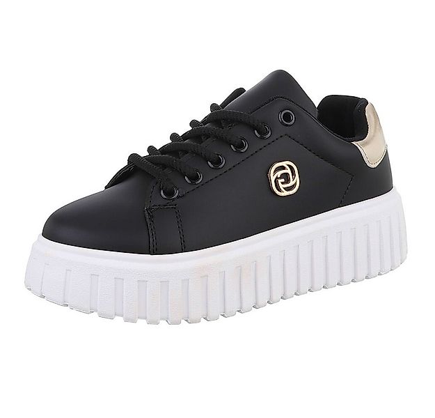 Ital-Design Damen Low-Top Freizeit Sneaker (88519213) Flach Sneakers Low in günstig online kaufen