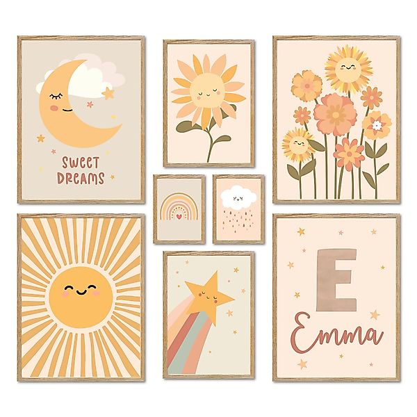 ARTFAVES Bilder-Collage Poster Set - Happy günstig online kaufen