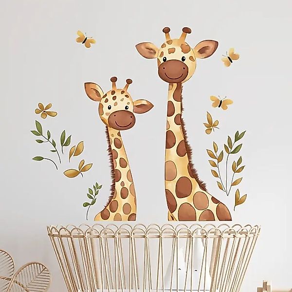 Montegoni Wandsticker Selbstklebende Giraffen Wandaufkleber – günstig online kaufen