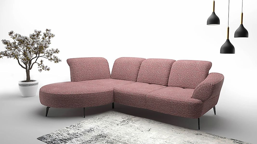 sit&more Ecksofa "Dance", inkl.System Click&Seat und Sitztiefenverstellung günstig online kaufen