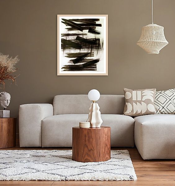 LeGer Home by Lena Gercke Bild mit Rahmen "Mila", Abstrakt-Abstrakte-Art-Ku günstig online kaufen