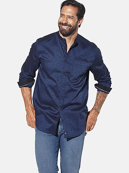 Jan Vanderstorm Langarmhemd LEIFBJORN mit modischem günstig online kaufen