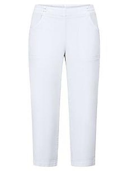 Capri-Hose Peter Hahn weiss günstig online kaufen