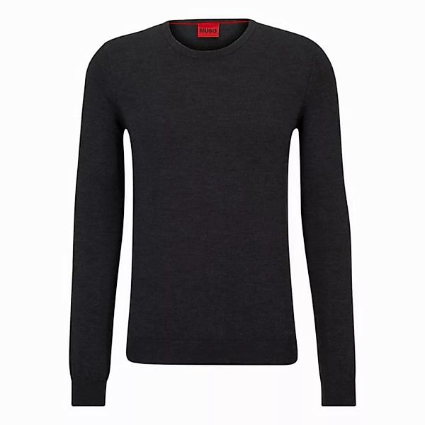 HUGO Sweatshirt Herren Strickpullover - San Cedric-M1, Rundhals günstig online kaufen