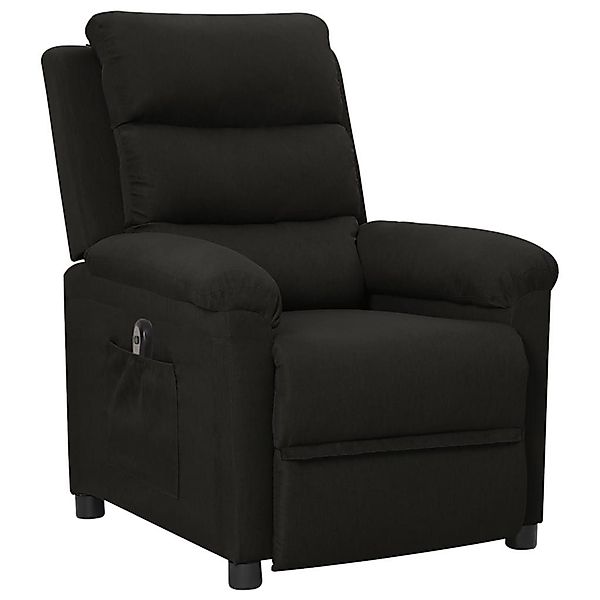 vidaXL Sessel Relaxsessel Elektrisch Schwarz Stoff günstig online kaufen