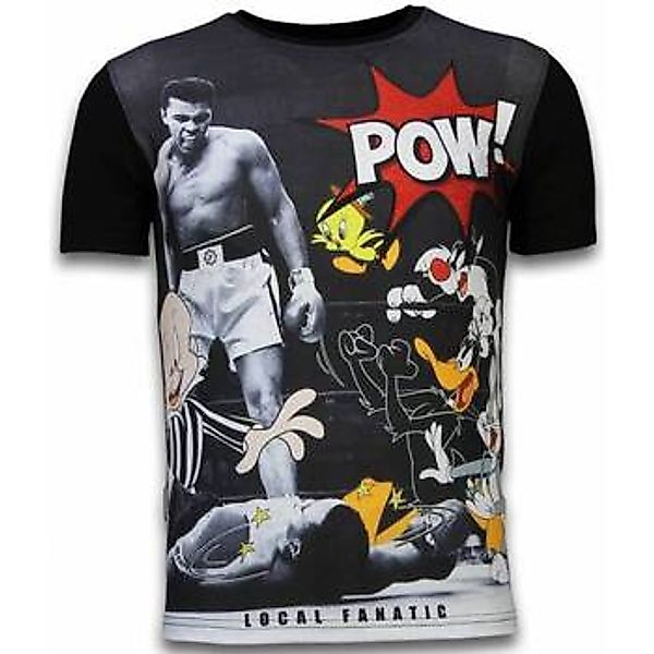 Local Fanatic  T-Shirt Ali Vs. Cartoons Digital Strass günstig online kaufen