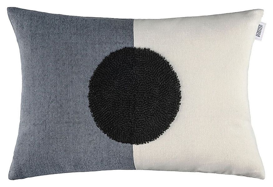 Stöckel & Grimmler Dekokissen Zierkissenhülle SOON, Grau, Creme, B58 cm, L3 günstig online kaufen