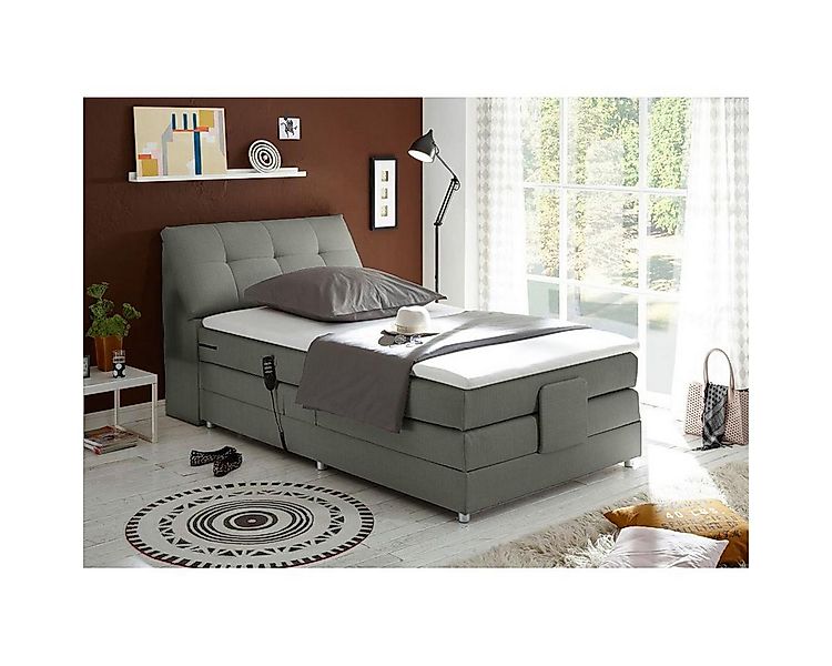 Lomadox Boxspringbett CONCORD3M-09, 120x200cm, H2, elektrisch verstellbar, günstig online kaufen