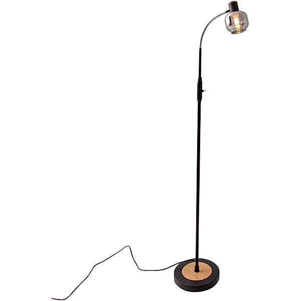 näve Stehlampe »Fumoso«, 1 flammig, Leuchtmittel E14   ohne Leuchtmittel, G günstig online kaufen