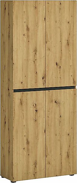 INOSIGN Schuhschrank "Mister", Breite 80 cm, Höhe 200 cm, wendbare Blende günstig online kaufen